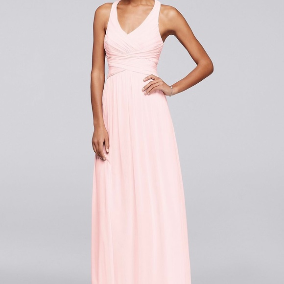 David’s Bridal Bridesmaid dress - petal pink - Picture 1 of 2